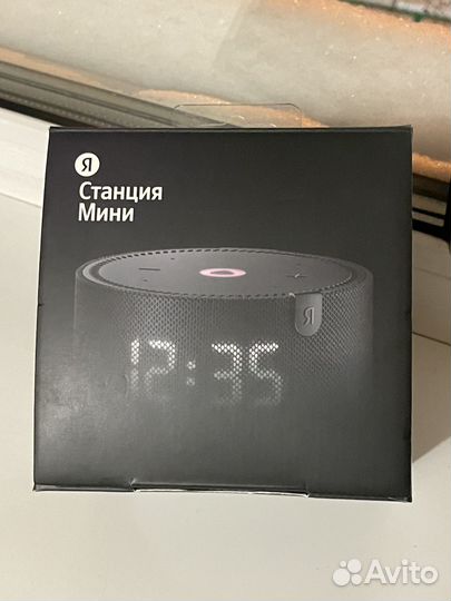 Яндекс станция мини с часами