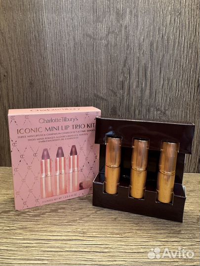 Помада Charlotte Tilbury набор iconic mini trio