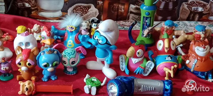 Коллекционные игрушки Burger King SB и др