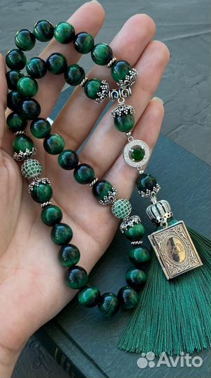 Натуральный камень четки