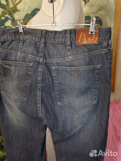 Джинсы широкие мужские Armani jeans