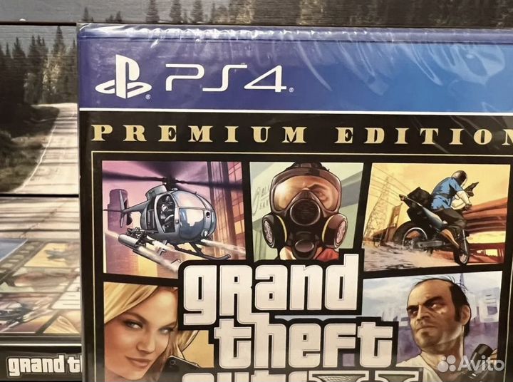 Gta 5 ps4 premium edition новые диски