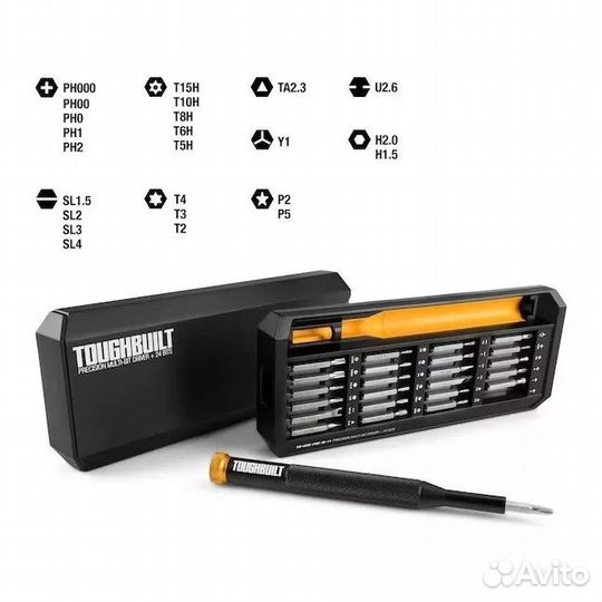 Набор отверток TB-H5S-PRE-M-11 ToughBuilt