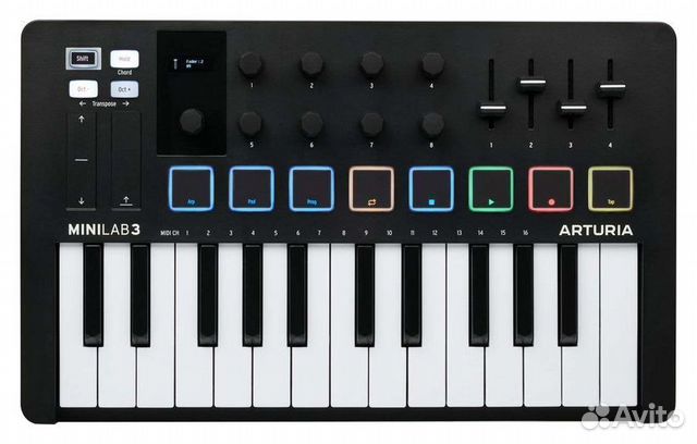 Arturia MiniLab 3 Black клавиатура новая