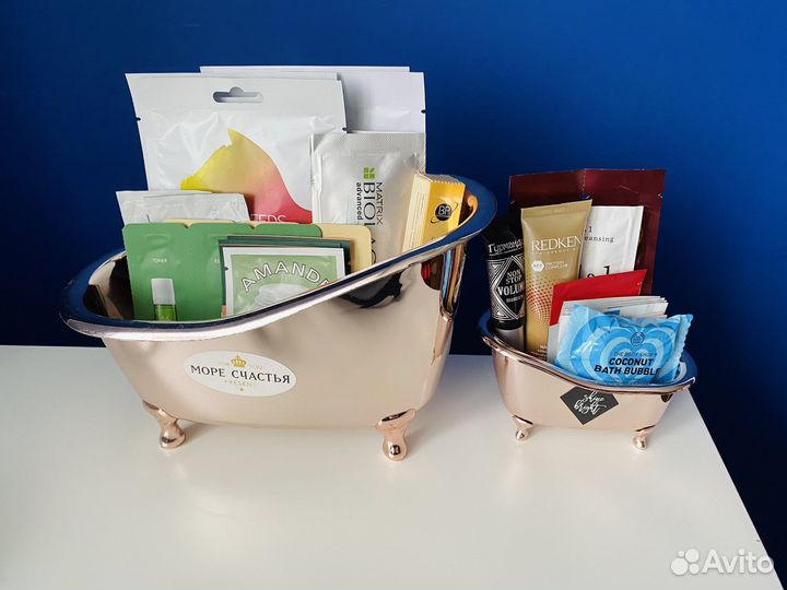 Подарочные наборы дорожных миниатюр для душа