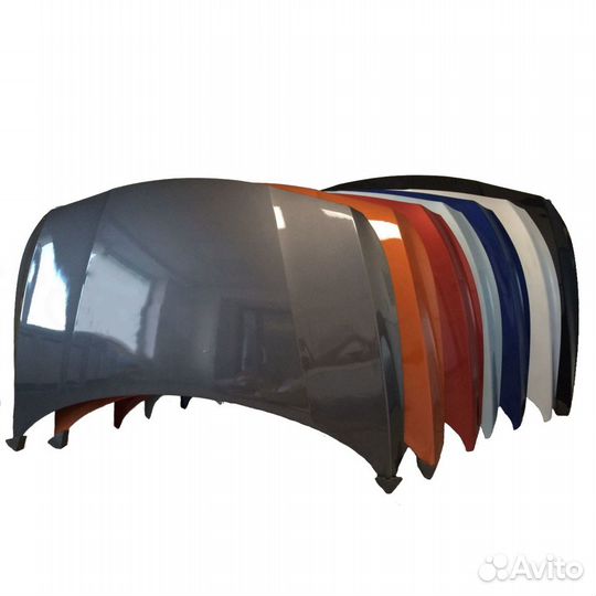 Hyundai Solaris Kia Rio капот в цвет кузова