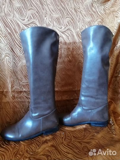 Сапоги женские натуральная кожа