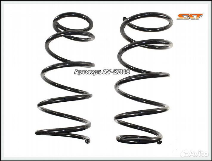 Комплект пружин 2шт передние lexus RX 300 330 350