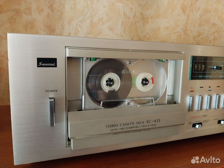 Кассетная дека Sansui sc-a33
