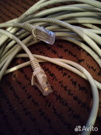 Кабель ethernet rj 45 патч корд 15 метров