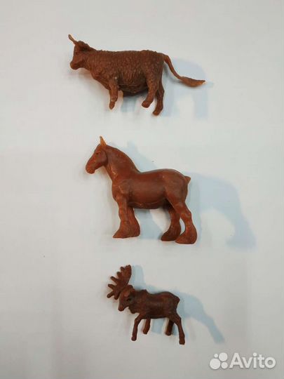 Фигурки животных СССР. Цена за все