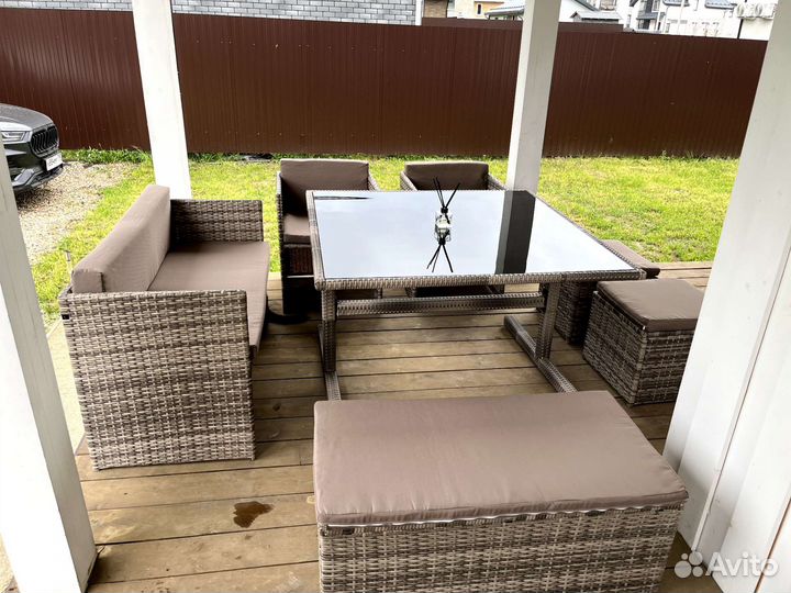 Мебель из искусственного ротанга новая