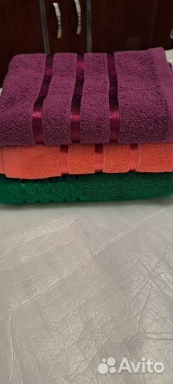 Махровые полотенца разных размеров