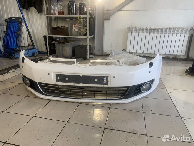 Бампер передний golf 6