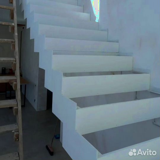 Обшивка ступеней Буком