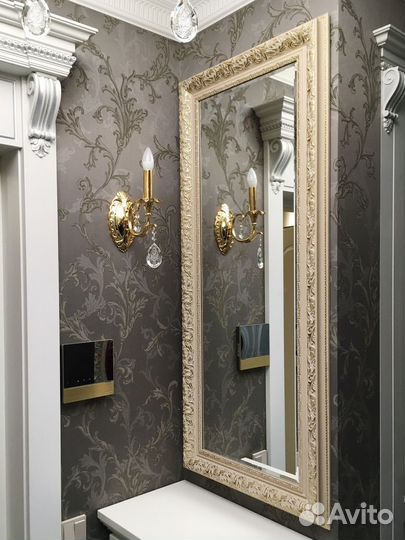 Зеркальное панно,Фацет, Зеркала в Багете