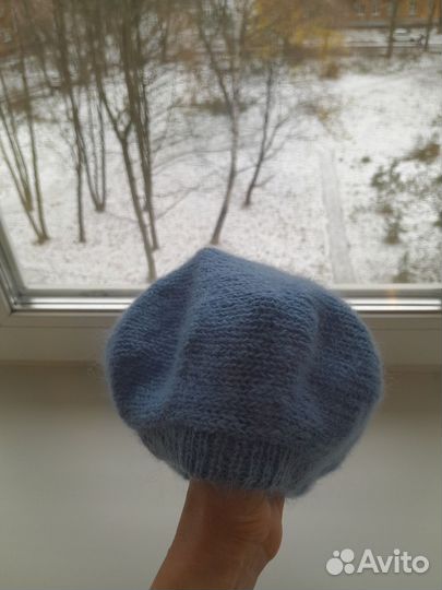 Бирет для девочки, мохер