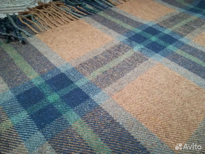 Плед шерстяной СССР