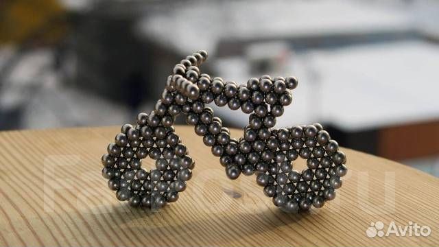 Магнитные шарики неокуб 5х5х5 диаметр 5мм серебр