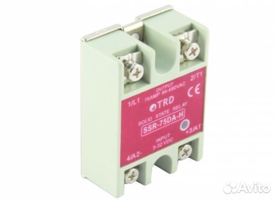 Однофазные реле SSR (10 - 75 А)