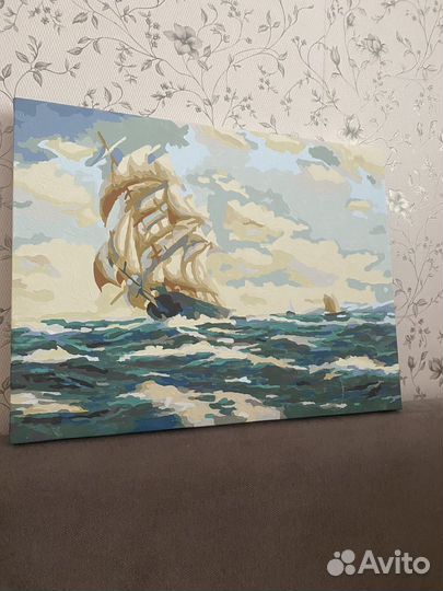 Картина по номерам готовая 40 50