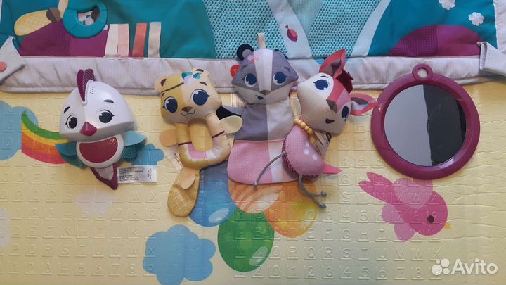 Развивающий коврик tiny love принцесса