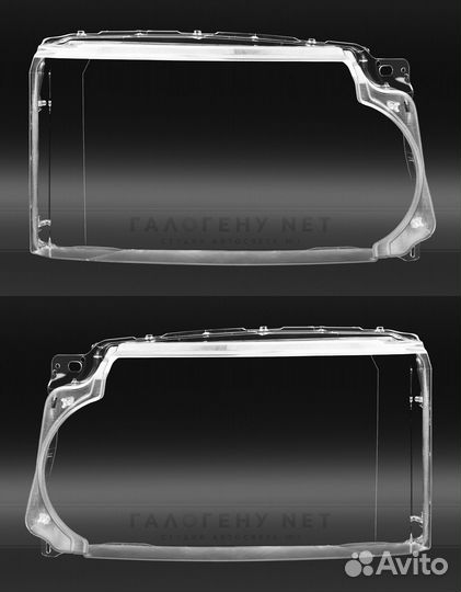 Стекла фар Land Rover Discovery 4 2009-2013 левое