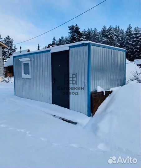 Блок контейнер 6*2,4м для строителей