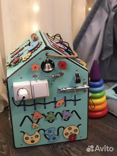 Бизиборд домик большой