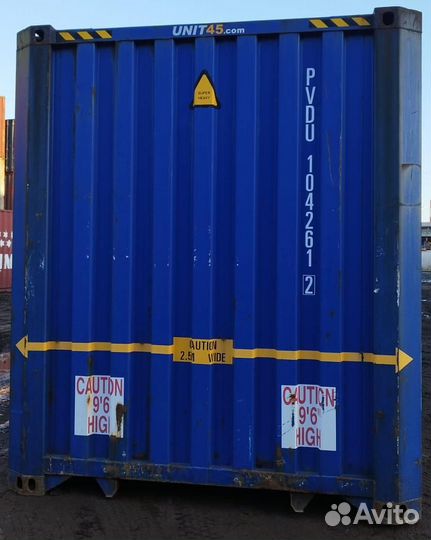 Контейнер 45, 40, 20 футов HC, DC, hcpw в аренду