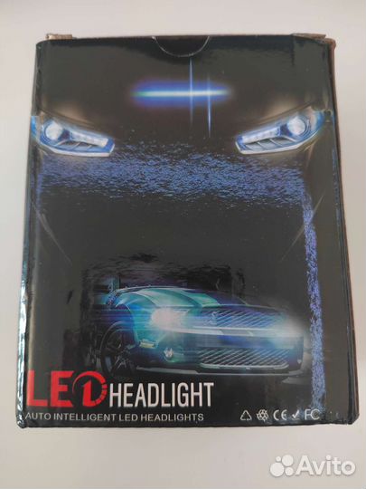 Светодиодные лампы Н7 (2 шт.)