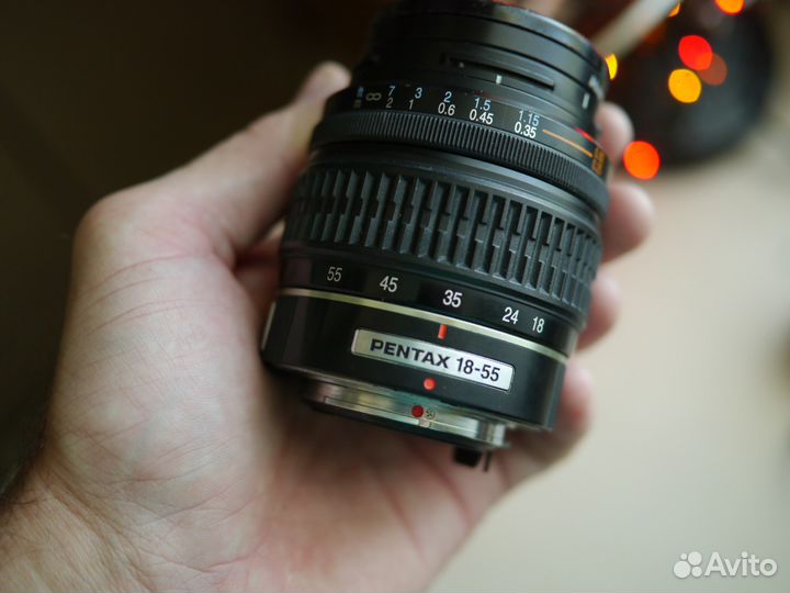 Smc Pentax DA 18-55 Штатный объектив