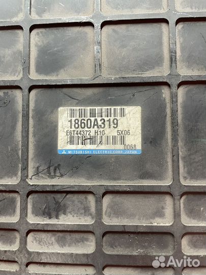 Mitsubishi lancer 9 Блок управления двигателем