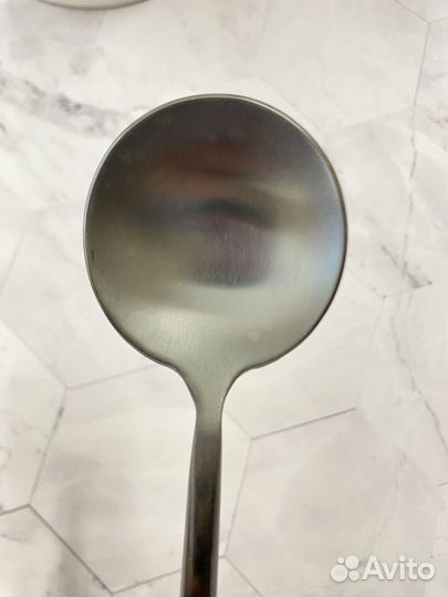 Набор столовых приборов черный матовый 5 шт