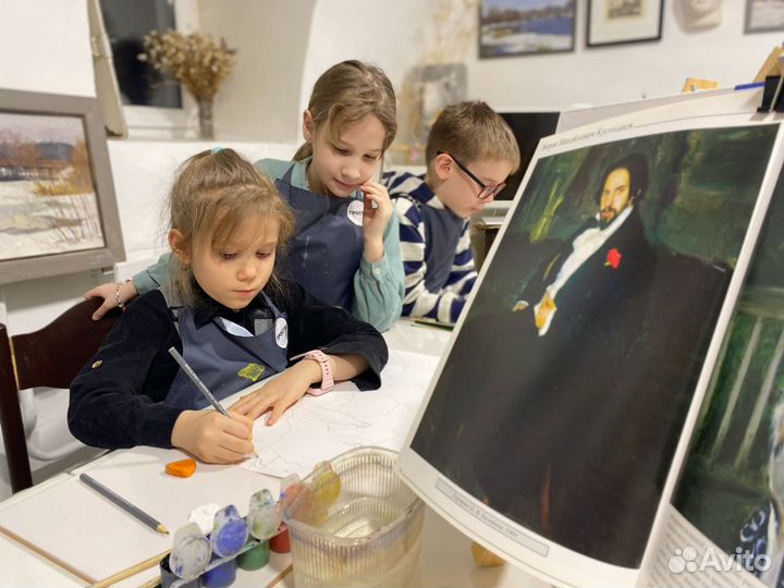 Уроки рисования для детей 4,5-12 лет