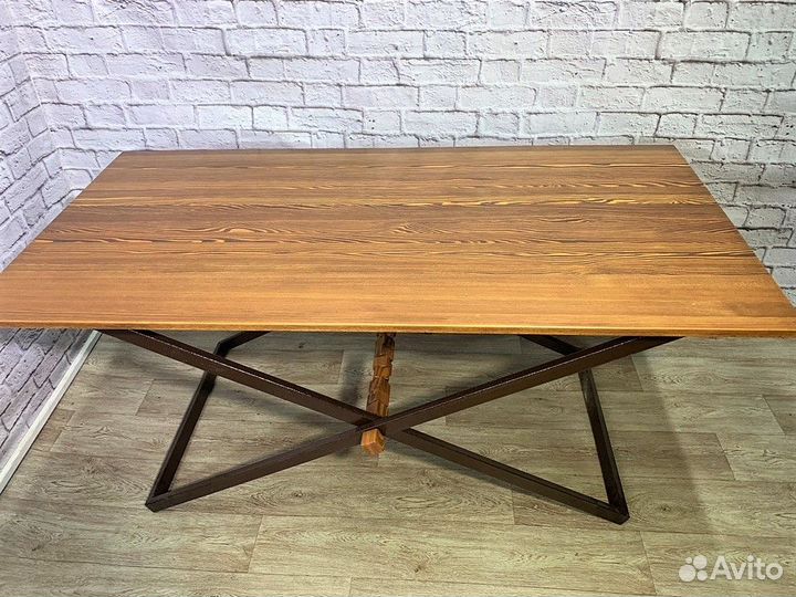 Стол складной из массива дерева