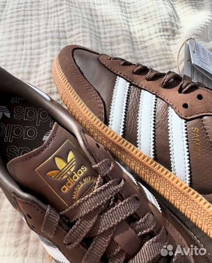 Кеды Adidas Samba Earth Strata Brown