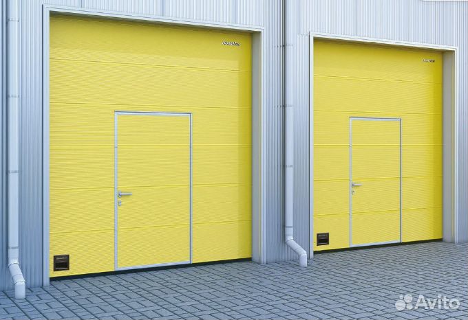 Секционные ворота, промышленные, Дорхан