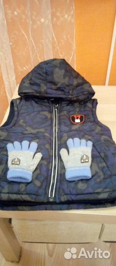 Безрукавка детская