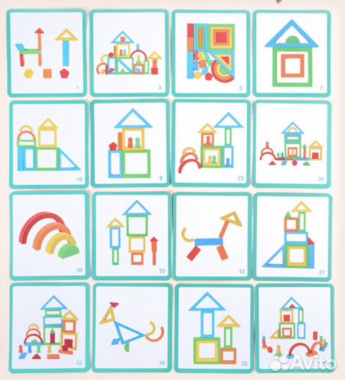 Деревянный конструктор