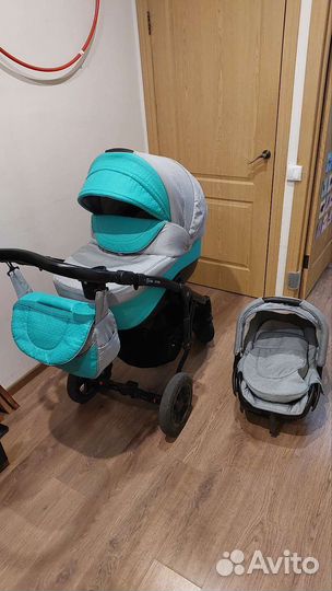Коляска 3 в 1 Be2me Alpina