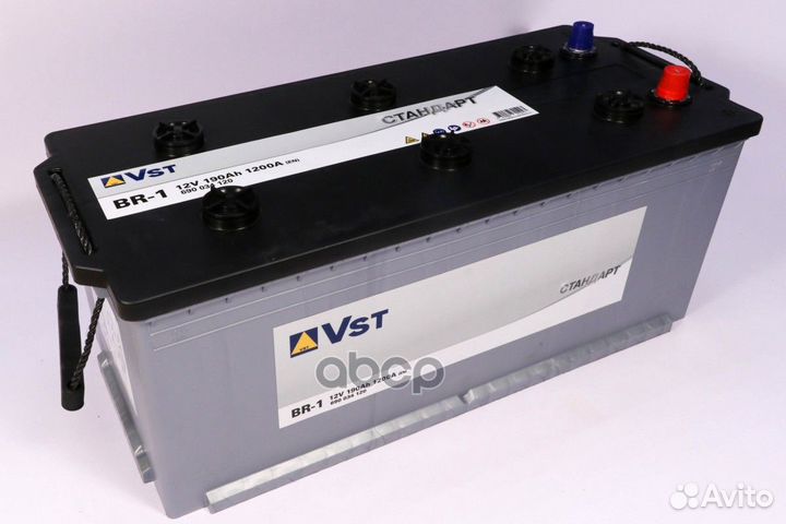 АКБ 190Ah/1200A 513x223x223 обратная полярность