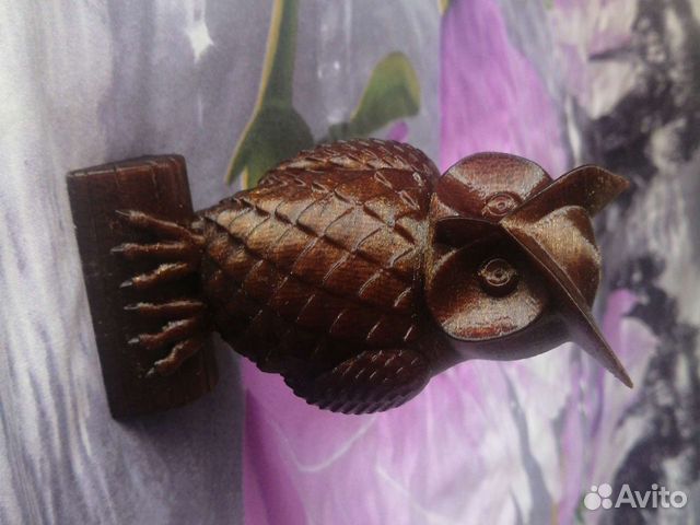 Фигурка совы на 3D принтере