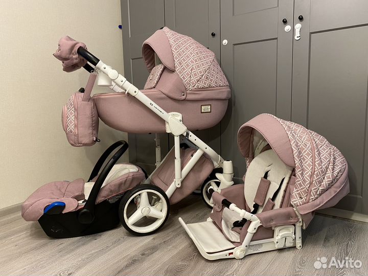 Коляска Adamex Luciano Deluxe 3 в 1