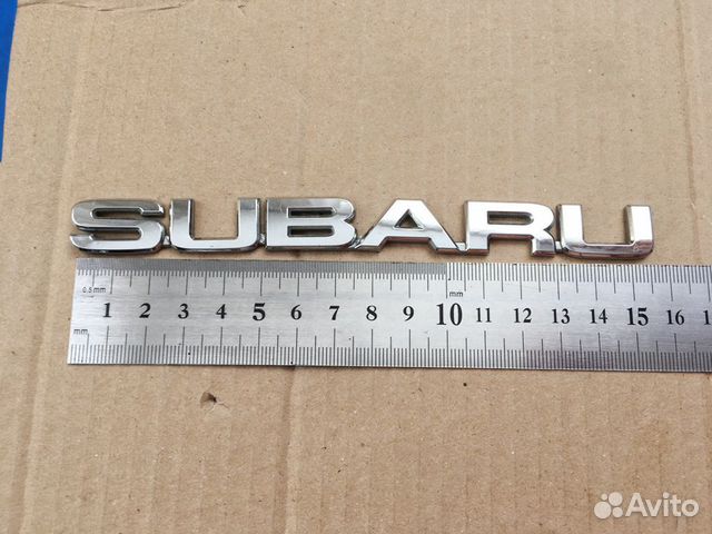 Буквы-надпись "Subaru" Субару AWD Simmetrical