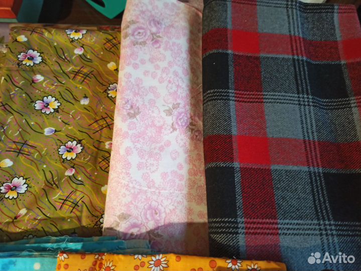 Куски ткани, лоскуты, кусочки СССР