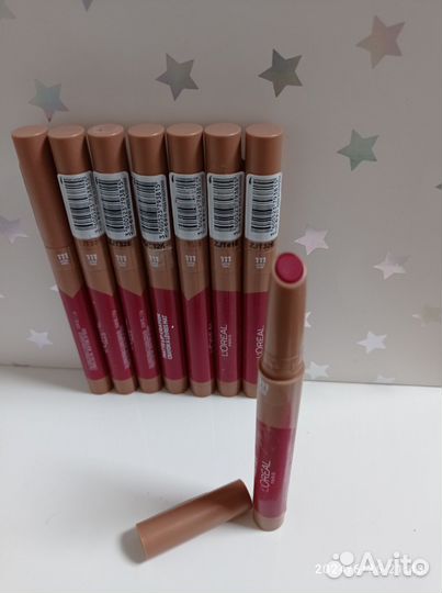 Помада-стик L'oreal matte lip crayon, тон 111