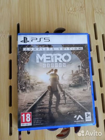 Метро exodus диск для ps 5