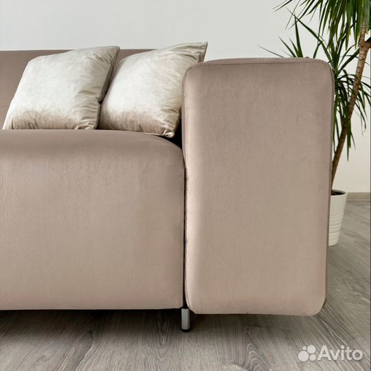 Большой угловой диван раскладной Аурис