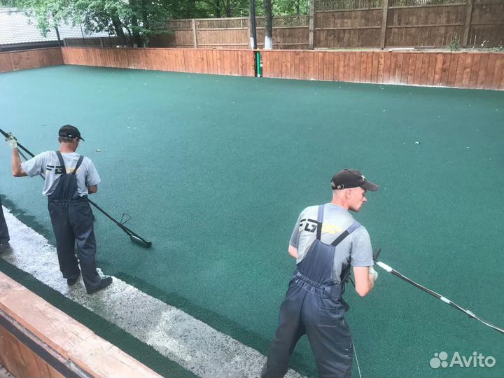 Покрытие из резиновой крошки